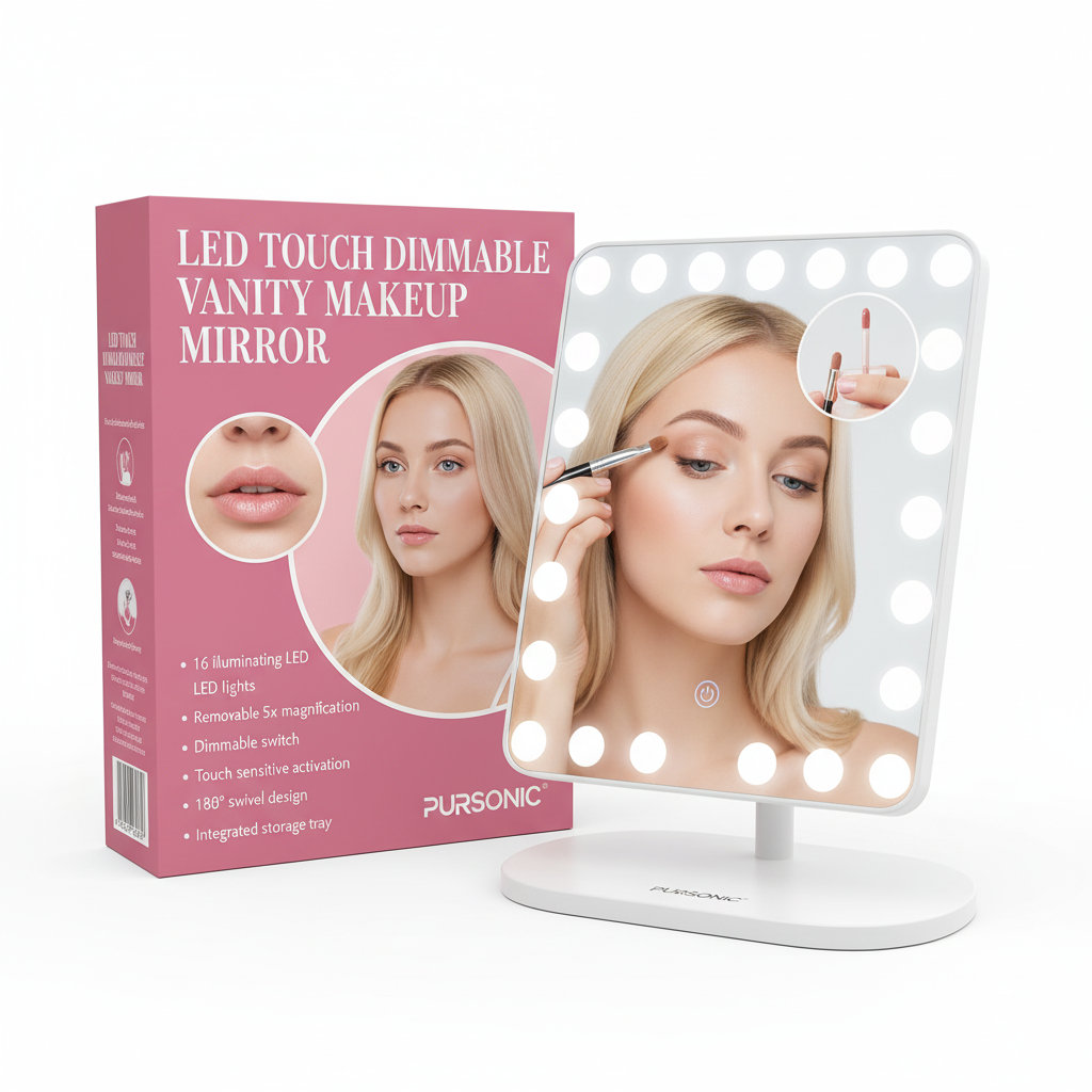 LED Lighted Vanity Makeup Mirror