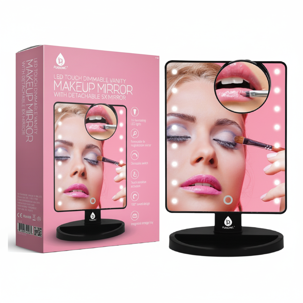 LED Lighted Vanity Makeup Mirror